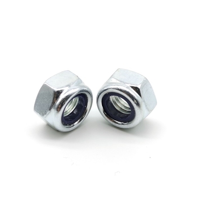 M6 M5 M4 Nylon Lock Nut Metric DIN 985 Low Profile Hexagon Lock Nut