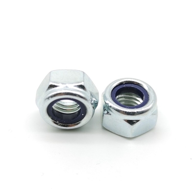 M6 M5 M4 Nylon Lock Nut Metric DIN 985 Low Profile Hexagon Lock Nut