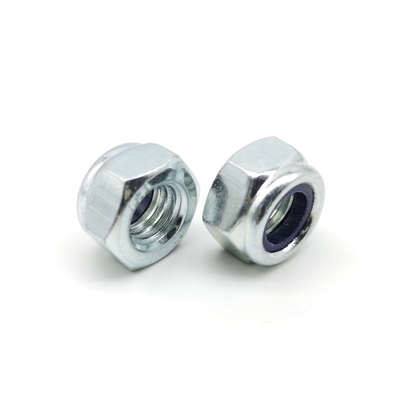M6 M5 M4 Nylon Lock Nut Metric DIN 985 Low Profile Hexagon Lock Nut