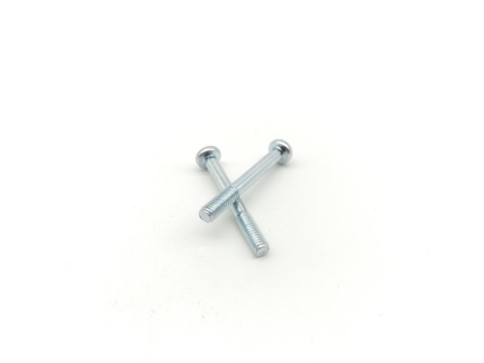 Iso 7045 Specification Grade 4.8 Partially Threaded Cross Pan Head Metal Screw Zinc Plated Steel