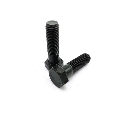 Hex Head High Strength Bolts ISO4014 GB5782 Class 10.9 Black Partial Thread Bolt M6 M48